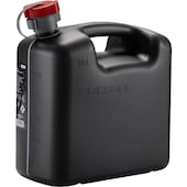Kraftstofftank aus Kunststoff, schwarz
