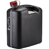 Kraftstofftank aus Kunststoff, schwarz