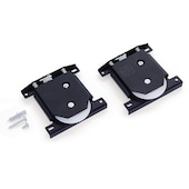 Beschläge für eine Tür, sanftes Schließen (Räder)