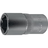 Steckschlüsseleinsatz BFD+ 6-kant 1/4