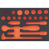 Hartschaumeinlagen leer