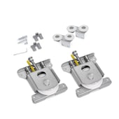 Beschlagsatz Placard 74 mit Ø45 Rad für 1 Schiebetür 70kg mit Bremse