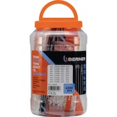 Kabelbinder Mix schwarz/natur