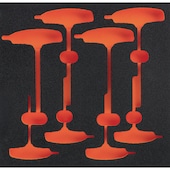 Hartschaumeinlagen leer