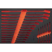 Hartschaumeinlagen leer