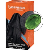 Einweghandschuhe ZIG Grip Nitril schwarz-grün