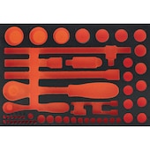 Hartschaumeinlagen leer