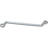 Doppelendiger Ringschlüsselsatz 102, gekröpft