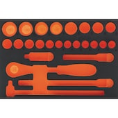 Hartschaumeinlagen leer