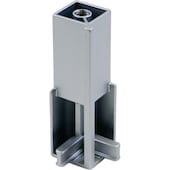 Winkelträger für Luxe Garderobenstange