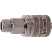 Druckluft Sicherheitskupplung