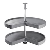 Satz Shelvo drehbare Ablagen 3/4