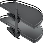 Ecksystem Lake Titane für Küchenmodul