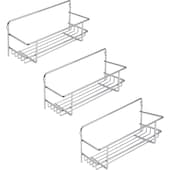 Set mit 3 Supra Gewürzregalen für Küchenmöbel.