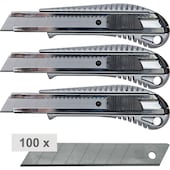 3er-Set Cutter Alu AK 18