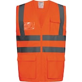 Warnweste mit Taschen