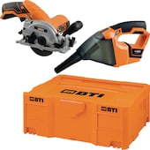 Akku-Handkreissäge A-HKS 12 V + Akku-Staubsauger A-S 12 V