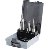 Stufenbohrer HSS, Kassette