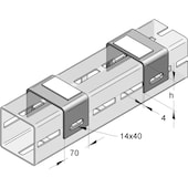 Gleitunterlage Centum, stehend