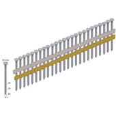 Kunststoffgebundener Druckluft-Streifennagel Typ G ring, verzinkt