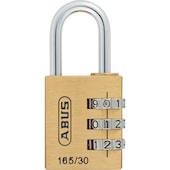 Zahlenschloss ABUS Messing 165