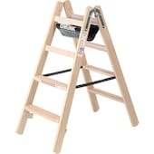 Stufen-Stehleiter Holz