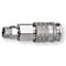Kupplung schraubbar 8 x 12 mm, DN 7,8 Stahl