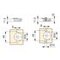 Scharnier Mittelanschlag X91 Soft Close