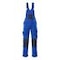 Latzhose Knietasche UNIQUE Kornblau/Schw.Blau 42/82