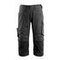 3/4-Hose Knietasche UNIQUE Schwarz, Gr. 44