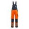Latzhose Knietasche SAFE SUPREME W-Orange/Schw.Blau 58/76