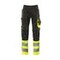 Hose Knietasche SAFE SUPREME Schwarz/W-Gelb 48/90