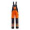 Latzhose Knietasche SAFE LIGHT W-Orange/Schw.Blau 54/90