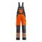 Latzhose Knietasche SAFE LIGHT W-Orange/Anthr. 48/76