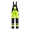 Latzhose Knietasche SAFE LIGHT W-Gelb/Schw.Blau 46/90