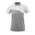 Polo-Shirt Brusttasche ADVANCED Graumel./Weiss 2XL