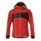 Hard Shell Jacke ACCELERATE Rot/Schw. L