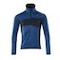 Fleecepullover RV ACCELERATE Azurblau/Schwarzblau M