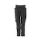 Hose  Knietasche Damen ACCELERATE Schwarzblau Gr. 34/76 Diamond Fit