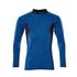 Polo-Shirt, Langarm ACCELERATE Azurblau/Schw.Blau XS