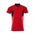 Polo-Shirt ACCELERATE Rot/Schwarz S