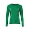 T-Shirt Damen, langarm ACCELERATE Grasgrün /Grün 5XL
