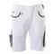 Shorts UNIQUE Weiß/Anthr., Gr. 66