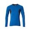 T-Shirt, Langarm ACCELERATE Azurblau/Schwarzblau XL