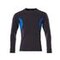 Sweatshirt ACCELERATE Schw.Blau/Azurblau L