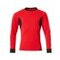 Sweatshirt ACCELERATE Verkehrsrot/Schwarz XS