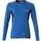 Mascot ACCELERATE Damen T-Shirt langarm Azurblau/Schwarzblau