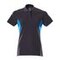 Polo-Shirt Damen ACCELERATE Schw.Blau/Azurblau M