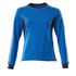 Sweatshirt Damen ACCELERATE Azurblau/Schwarzblau 5XL