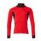 Sweat-Jacke ACCELERATE Verkehrsrot/Schwarz XS
